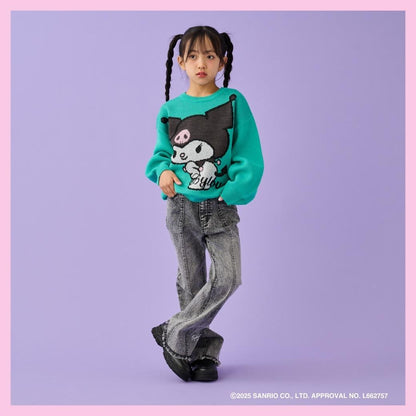 【《庫洛米》】提花針織套頭衫