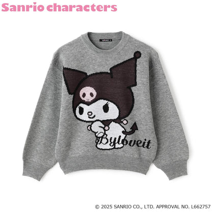 【《庫洛米》】提花針織套頭衫