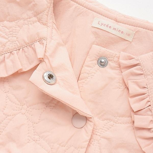【Lycee mine 芭蕾系列】中長款蝴蝶結絎縫夾克