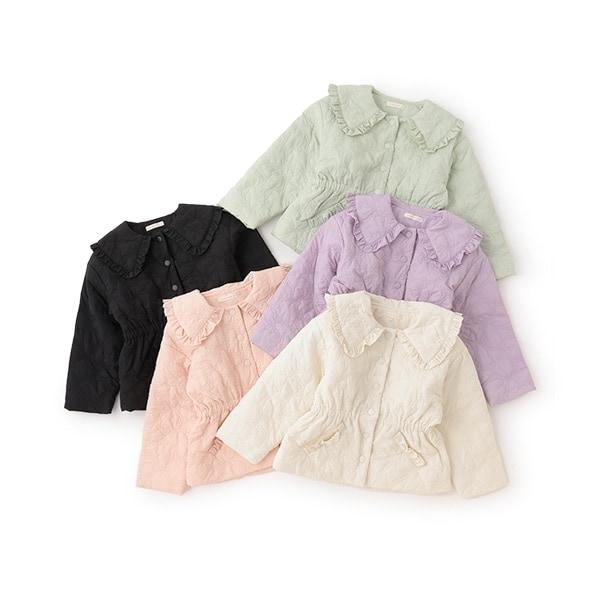 【Lycee mine 芭蕾系列】中長款蝴蝶結絎縫夾克