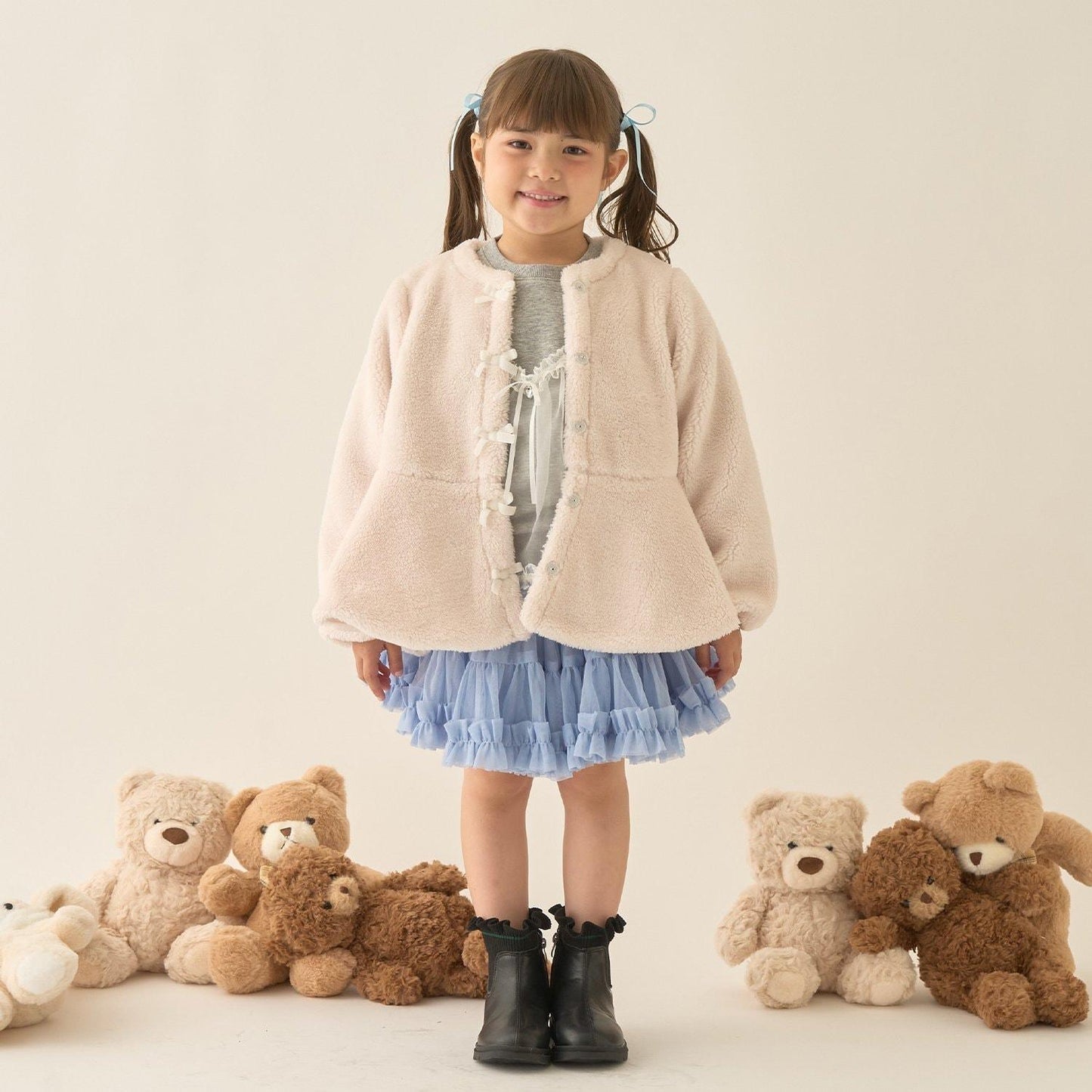 【Lycee mine 芭蕾系列】無領荷葉邊短外套