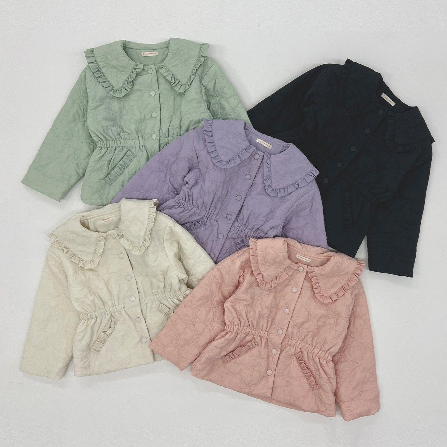 【Lycee mine 芭蕾系列】中長款蝴蝶結絎縫夾克