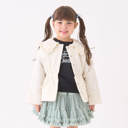 【Lycee mine 芭蕾系列】中長款蝴蝶結絎縫夾克