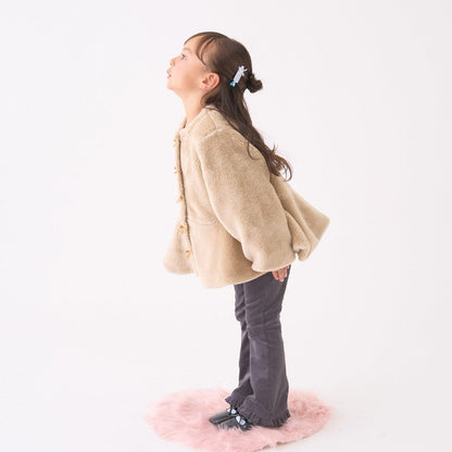 【Lycee mine 芭蕾系列】無領荷葉邊短外套