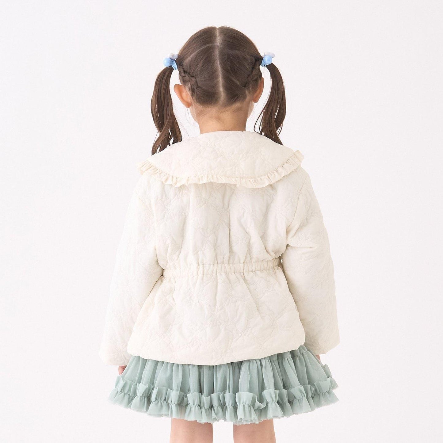 【Lycee mine 芭蕾系列】中長款蝴蝶結絎縫夾克