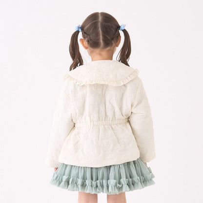 【Lycee mine 芭蕾系列】中長款蝴蝶結絎縫夾克