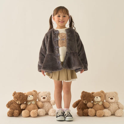 【Lycee mine 芭蕾系列】無領荷葉邊短外套