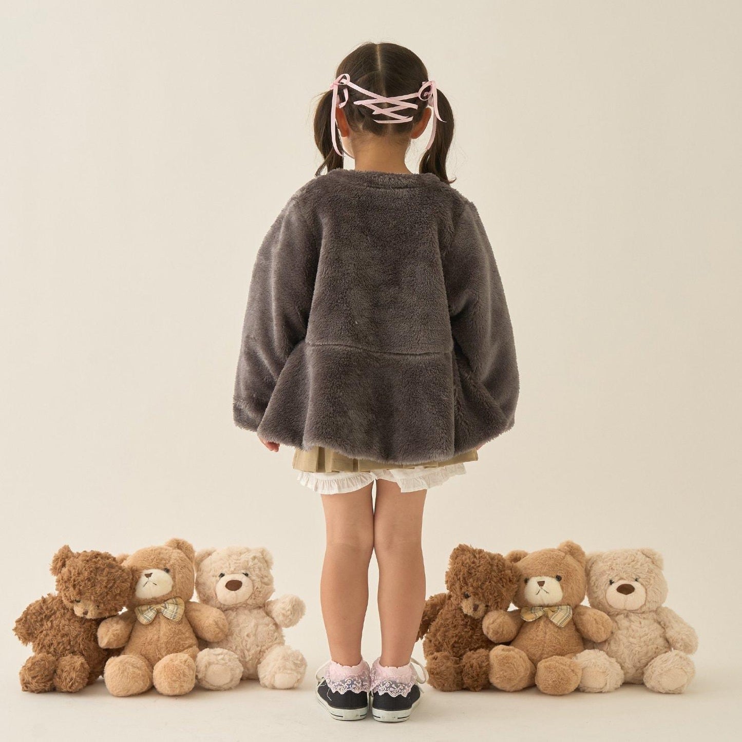 【Lycee mine 芭蕾系列】無領荷葉邊短外套