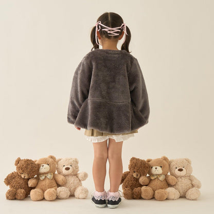 【Lycee mine 芭蕾系列】無領荷葉邊短外套