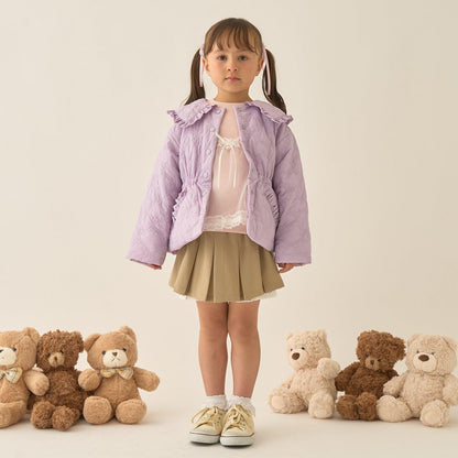 【Lycee mine 芭蕾系列】中長款蝴蝶結絎縫夾克