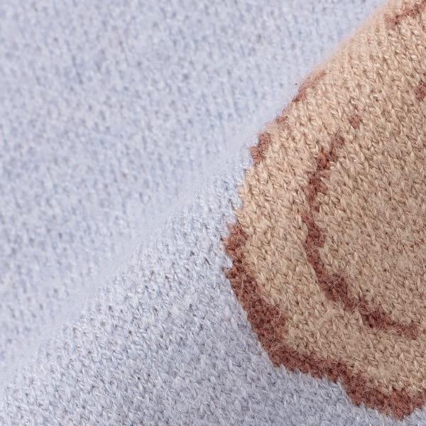 【Lycee mine 芭蕾系列】【如棉花糖般的穿著感】【可機洗】小熊提花毛衣