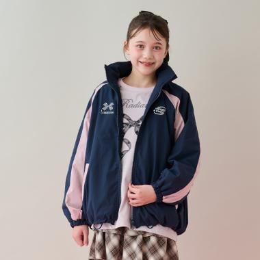 【防潑水】內裡抓絨保暖拼色夾克