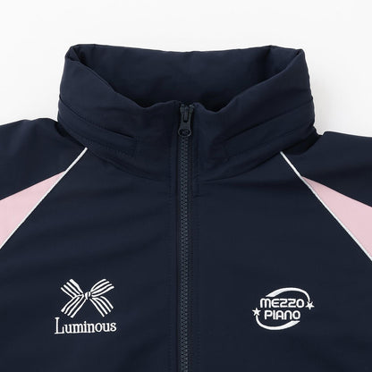 【防潑水】內裡抓絨保暖拼色夾克