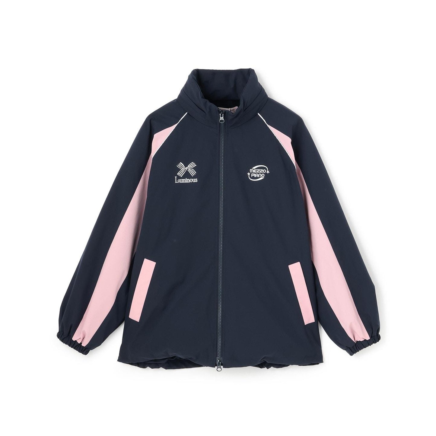 【防潑水】內裡抓絨保暖拼色夾克