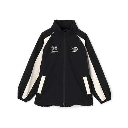 【防潑水】內裡抓絨保暖拼色夾克