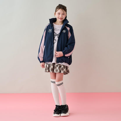 【防潑水】內裡抓絨保暖拼色夾克