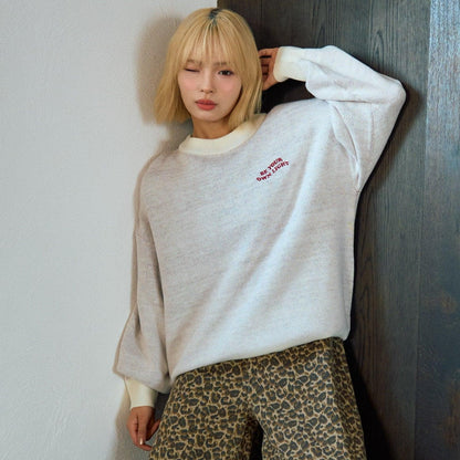 【GOODPRICE】背部愛心針織套頭衫