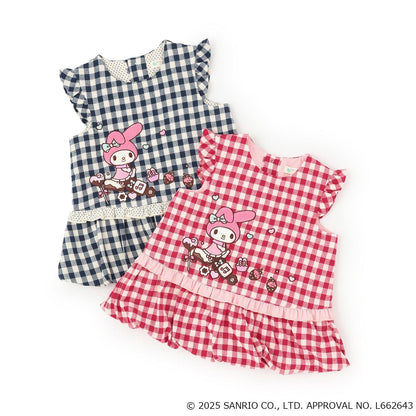 【美樂蒂】氣球袖長款上衣