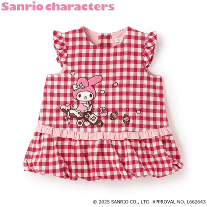 【美樂蒂】氣球袖長款上衣