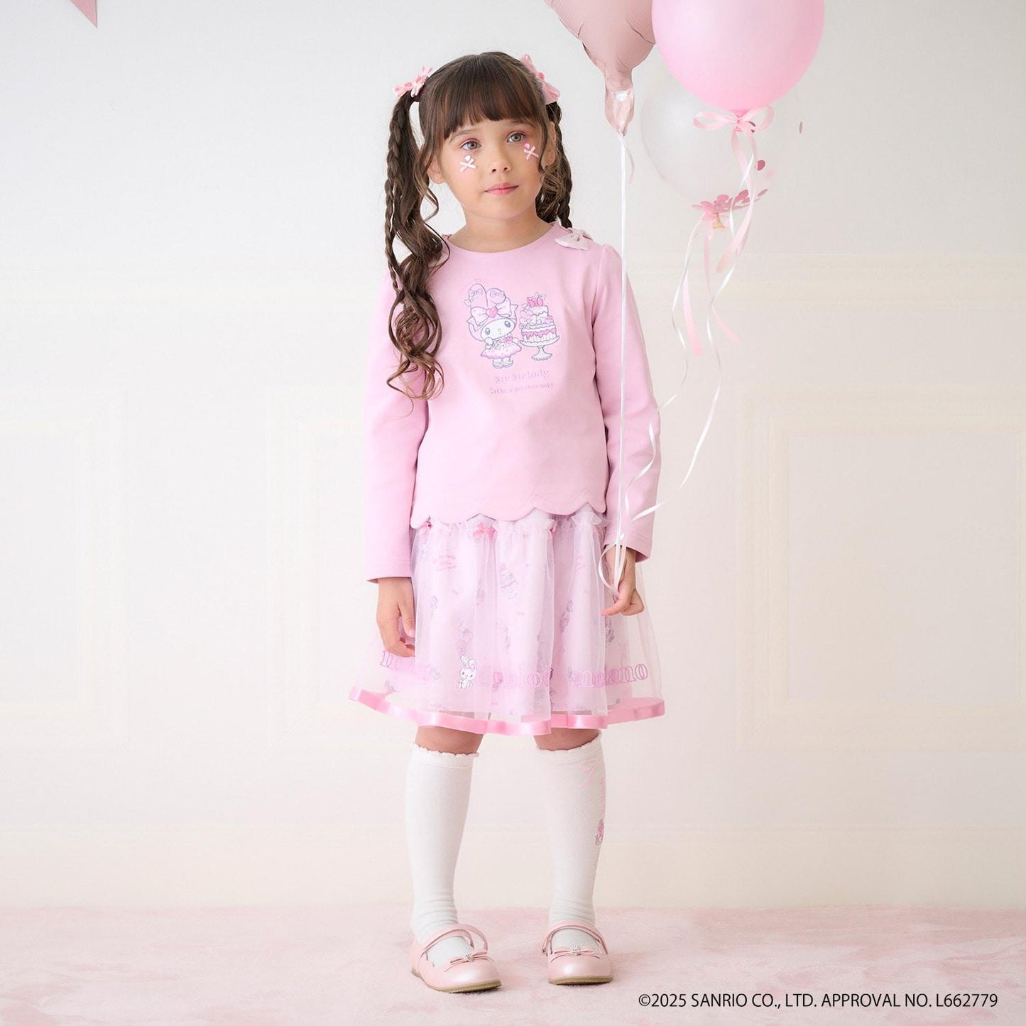 【My Melody/《庫洛米》】下襬波浪邊衛衣