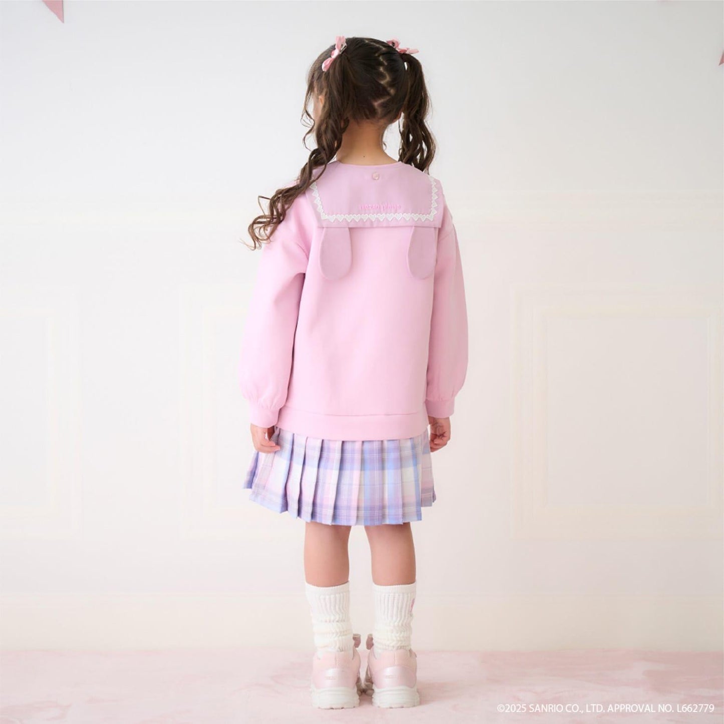 【My Melody/《庫洛米》】下襬百褶兩穿水手連衣裙