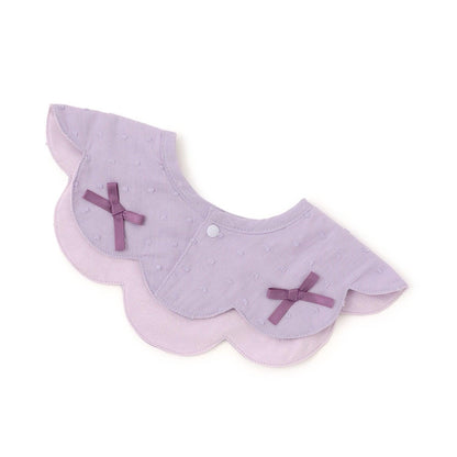 【《迪士尼》】波浪邊蝴蝶結圍兜