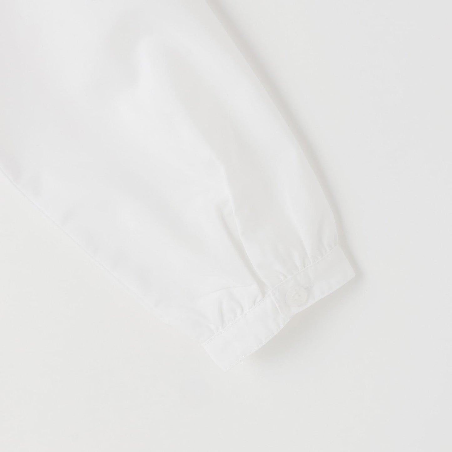 【畢業服】【不易起皺】圓領襯衫