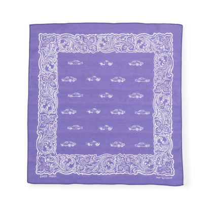 混合彩色圖案頭巾