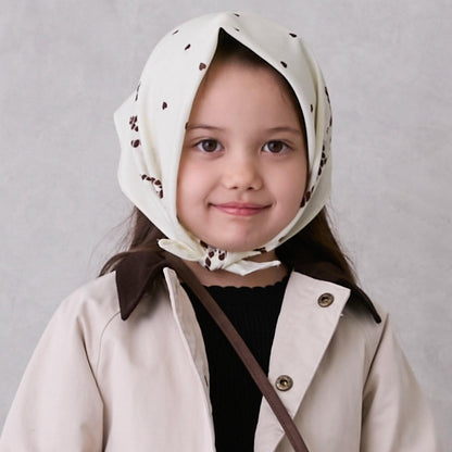 混合彩色圖案頭巾