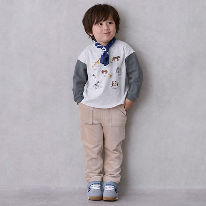 混合彩色圖案頭巾