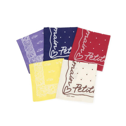 混合彩色圖案頭巾