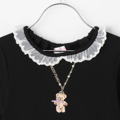 【人氣商品】【直營店無售】格紋網紗拼接連衣裙