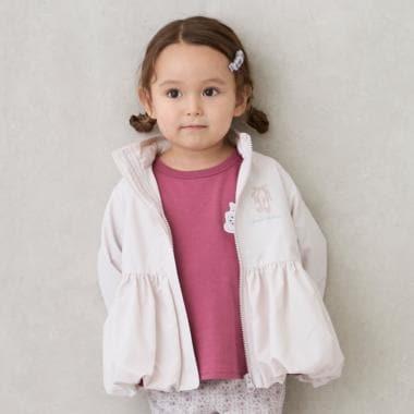 【防潑水處理】荷葉邊短款風衣