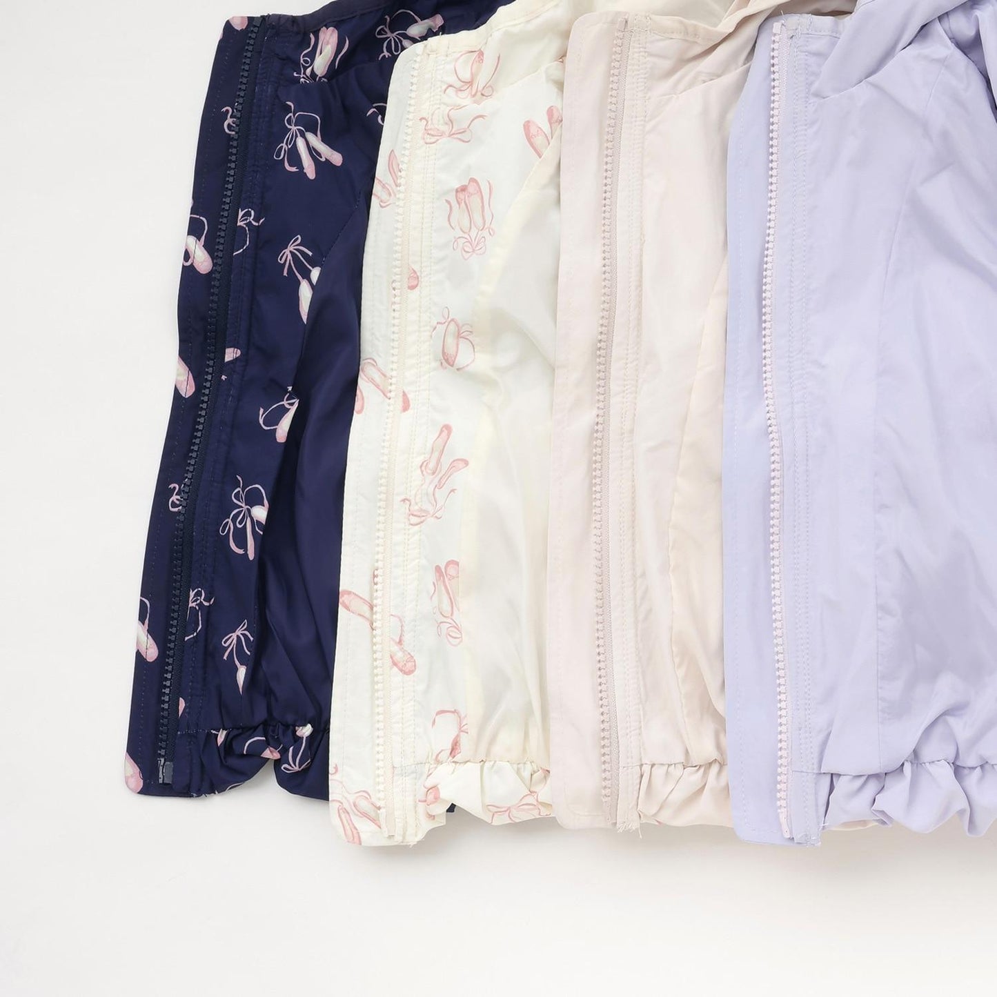 【防潑水處理】荷葉邊短款風衣