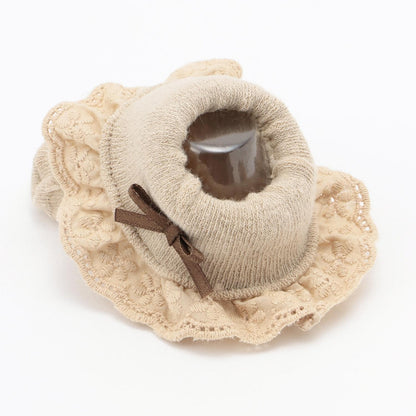 翻邊荷葉邊短襪