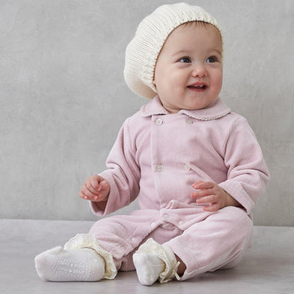 帶毛球貝雷帽