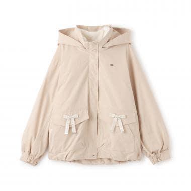 【防潑水】Logo蝴蝶結三用山地夾克