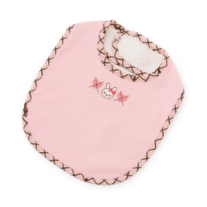 mimi醬格紋裝飾圍兜