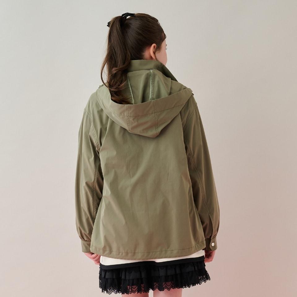 【防潑水】Logo蝴蝶結三用山地夾克
