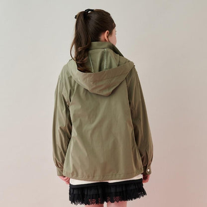 【防潑水】Logo蝴蝶結三用山地夾克