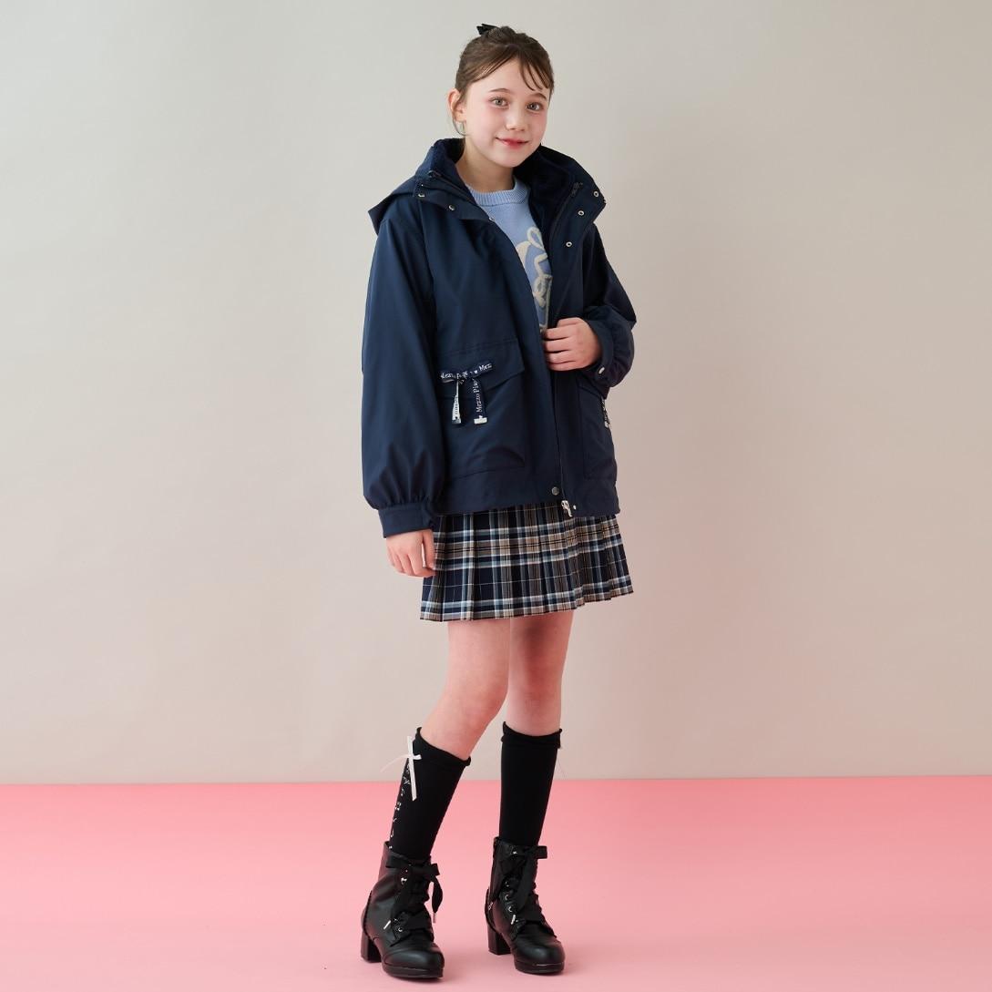 【防潑水】Logo蝴蝶結三用山地夾克