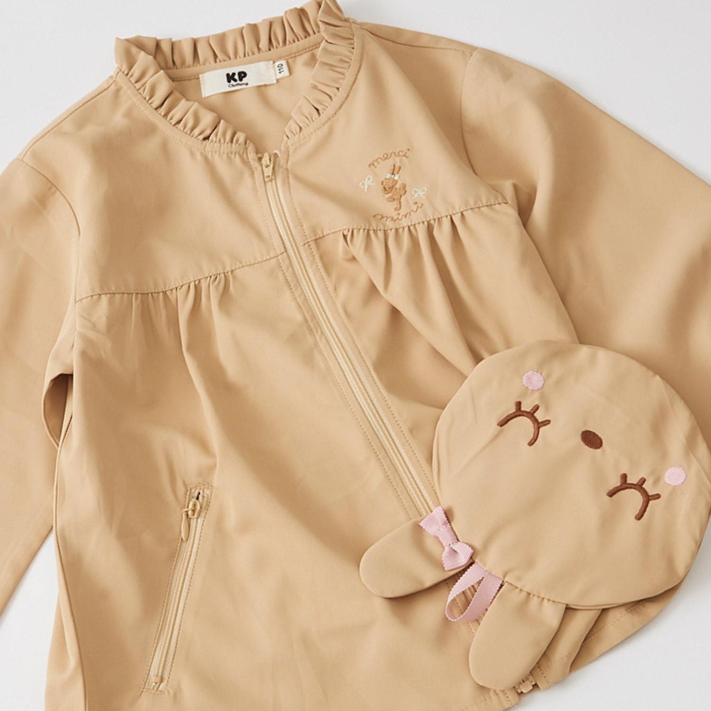 可摺疊防風夾克