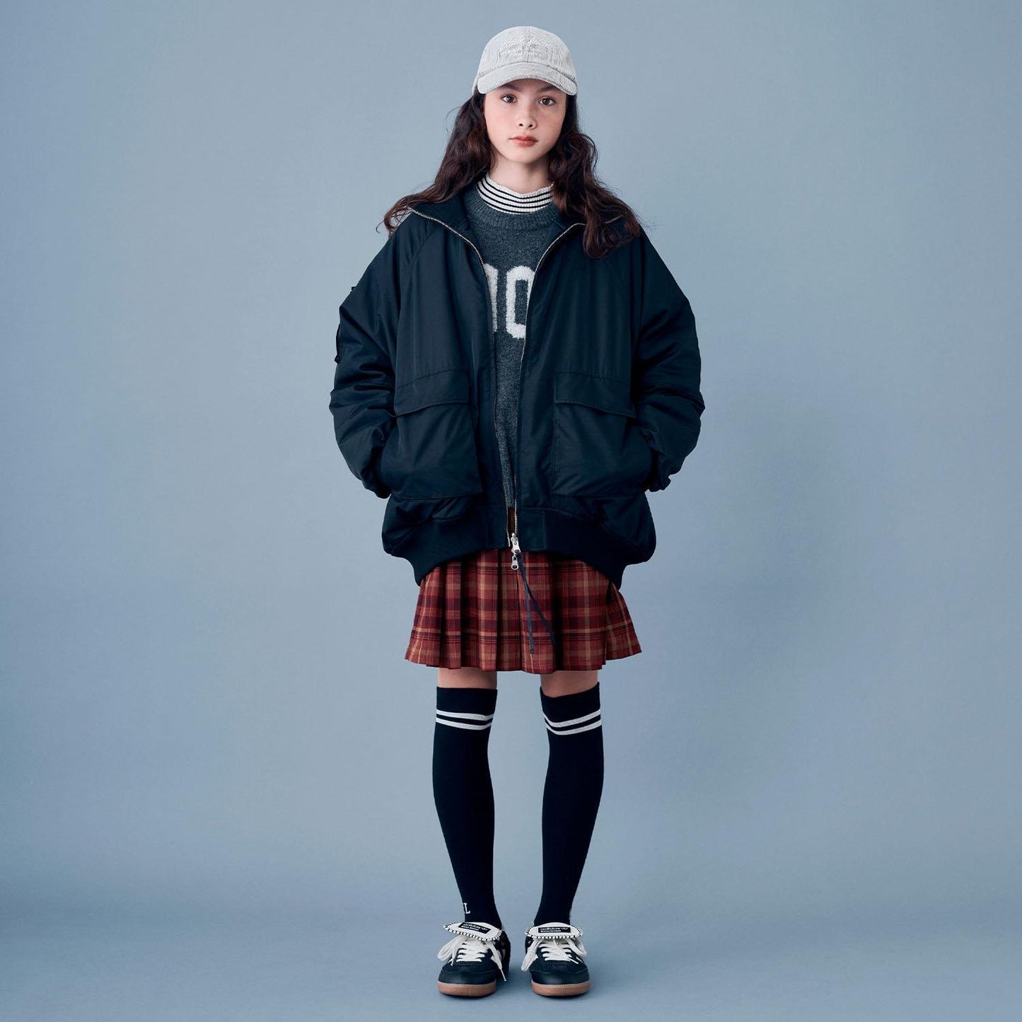 【130cm可選】小高領套頭衫