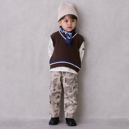 【可機洗】針織背心套裝