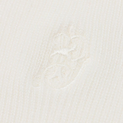 【畢業服】細羅紋刺繡圓領襪