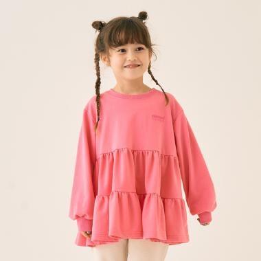 迷你薄絨分層連衣裙