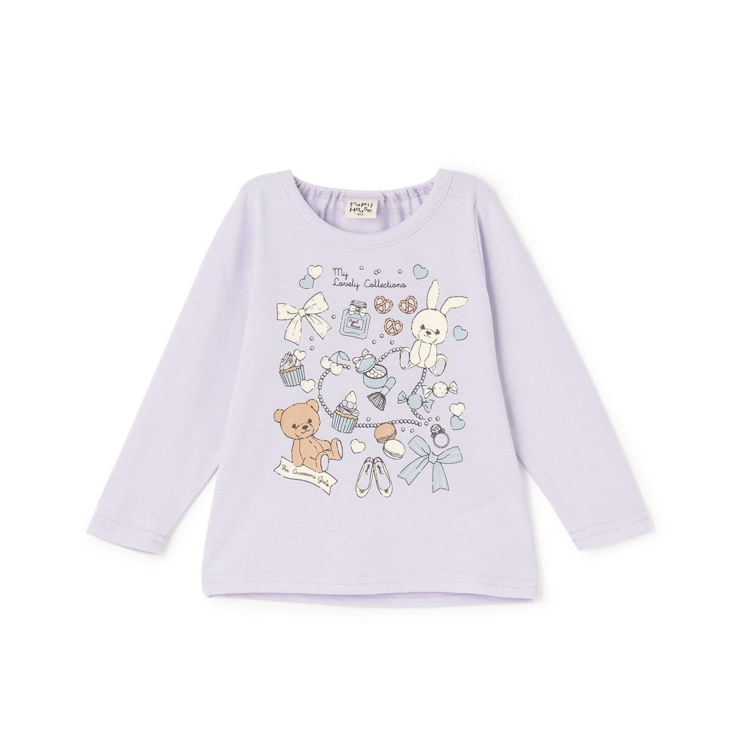 【990★ITEM】少女風圖案T恤