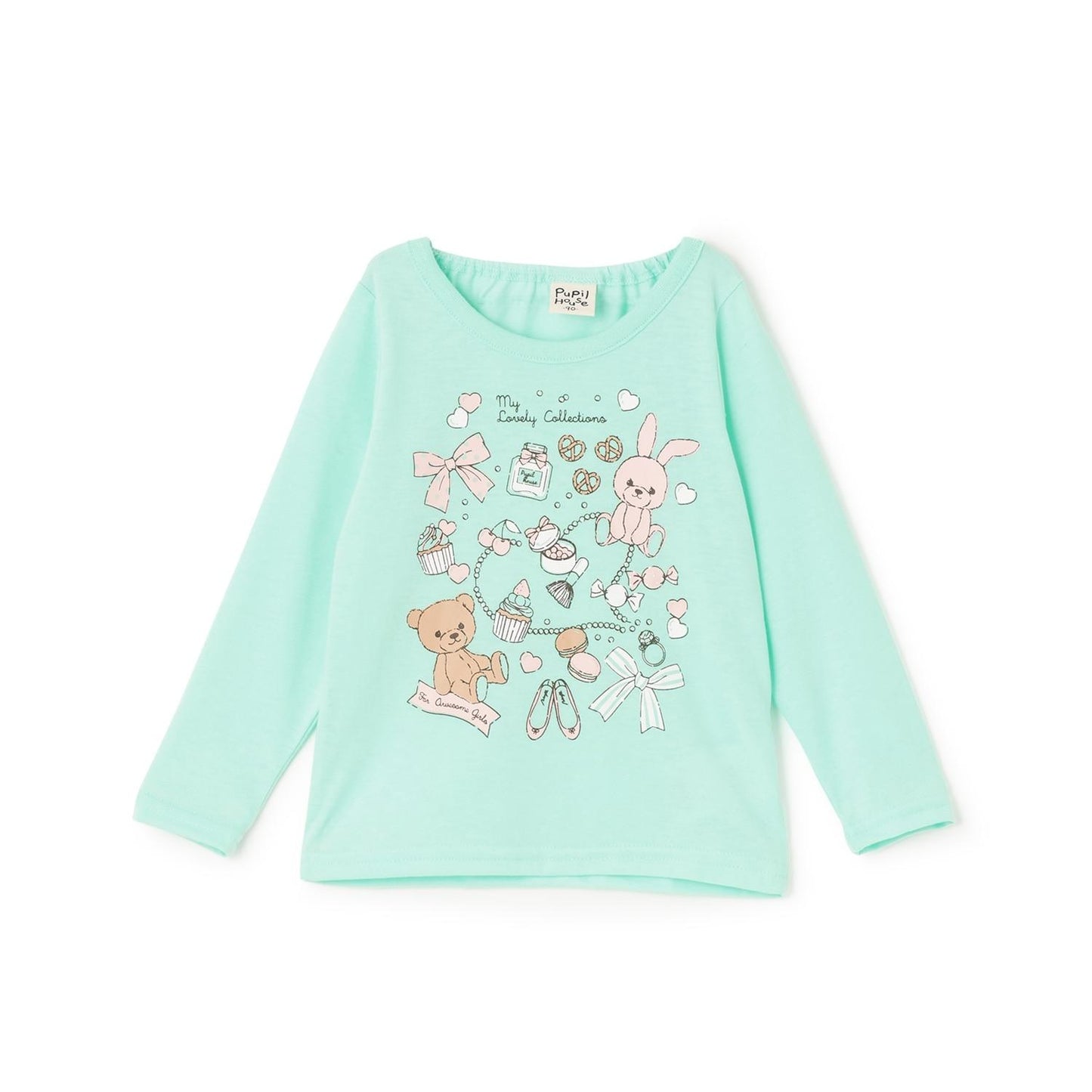 【990★ITEM】少女風圖案T恤