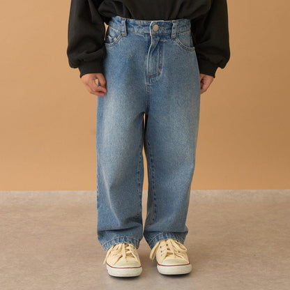 【LOVE DENIM】寬鬆直筒褲