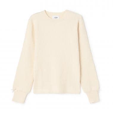 【リンク/フワもちっと】羅紋針織衫